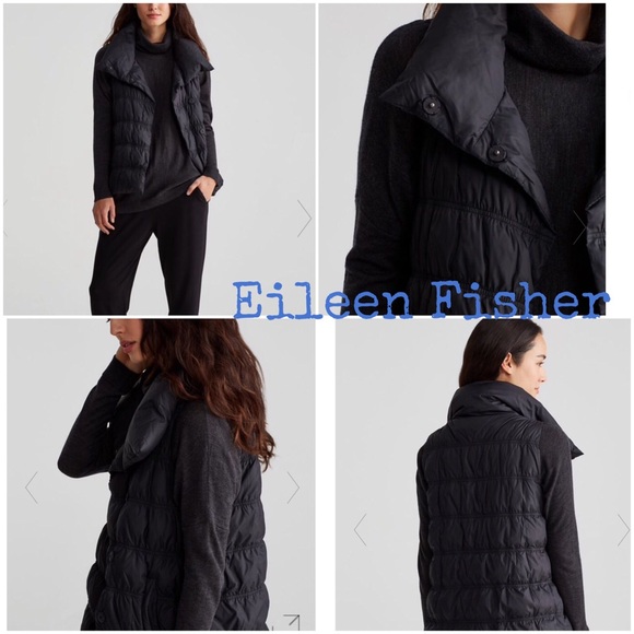 eileen fisher down jackets